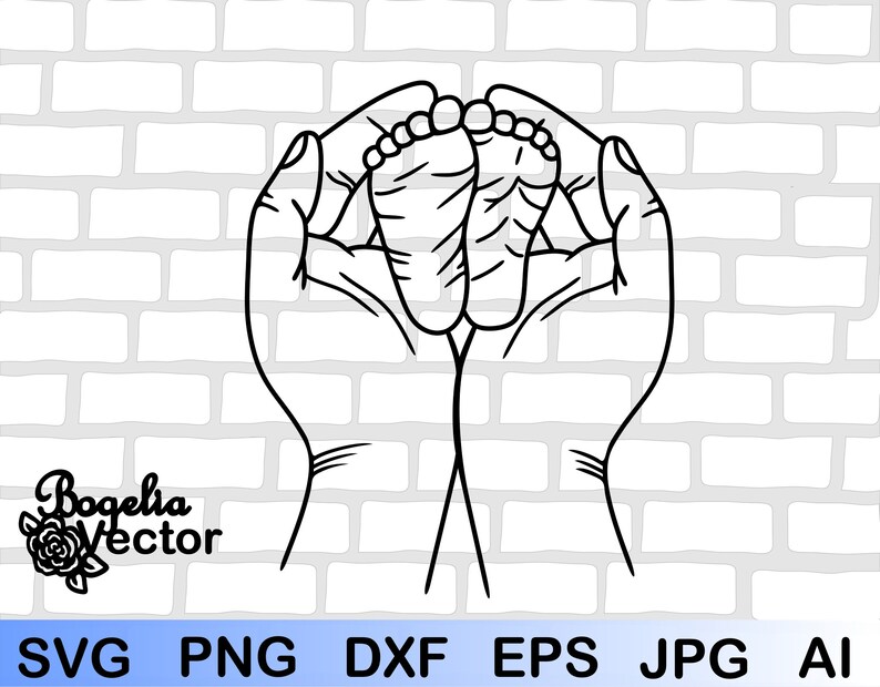 Free Free 211 Heart Newborn Baby Feet Svg SVG PNG EPS DXF File