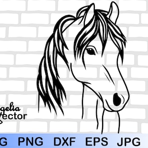 Pferde svg, Pferde svg, Pferdekopf Svg, Tier Gesicht Svg, Tier svg, Pferdeliebe, Pferde Clipart, Pferde Vektor, Pferdesport