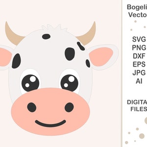 Cute Cow Face Svg Cut File Layered File Cow Head Svg Baby Cow Svg cute-cow-face-svg-cut-file-layered-file-cow-head-svg-baby-cow-svg