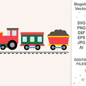 Train Svg, Layered Cut file, Cricut, Silhouette, Svg for Shirts, Svg Designs, Kids Room Decor, Clipart, Baby Shower, Birthday, Boys Toys Svg