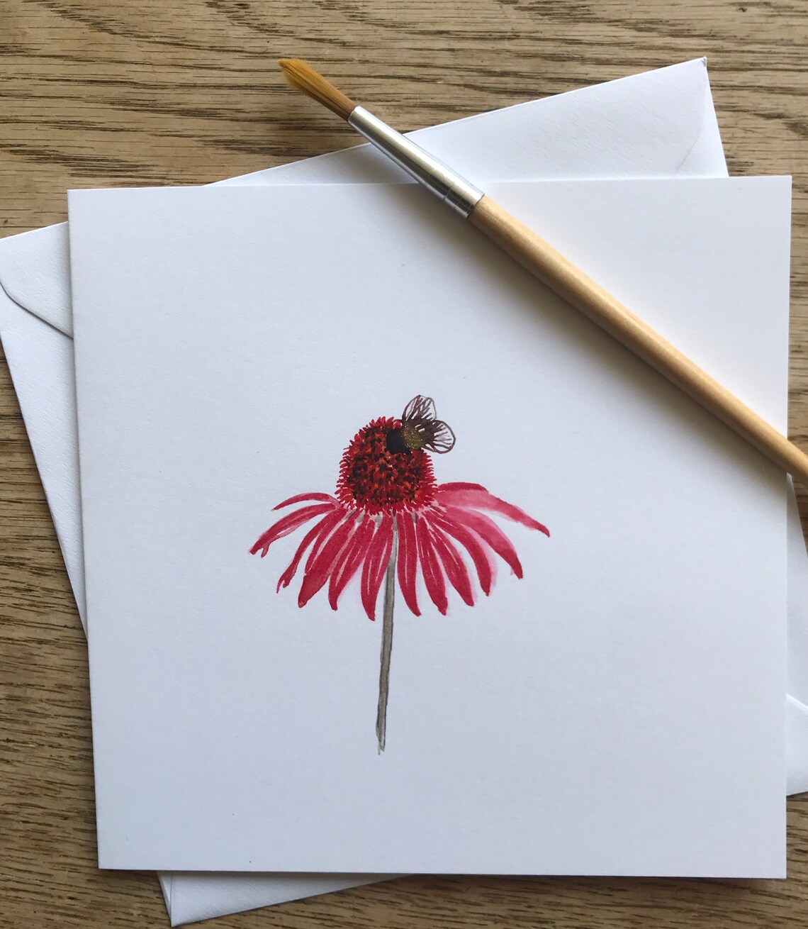 Original Watercolour Card Etsy