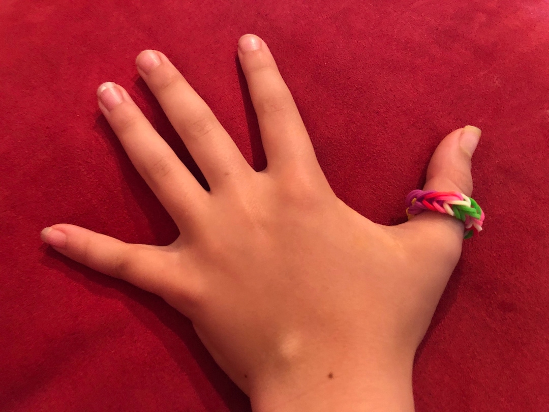 Flexible Rubber Band Ring Etsy