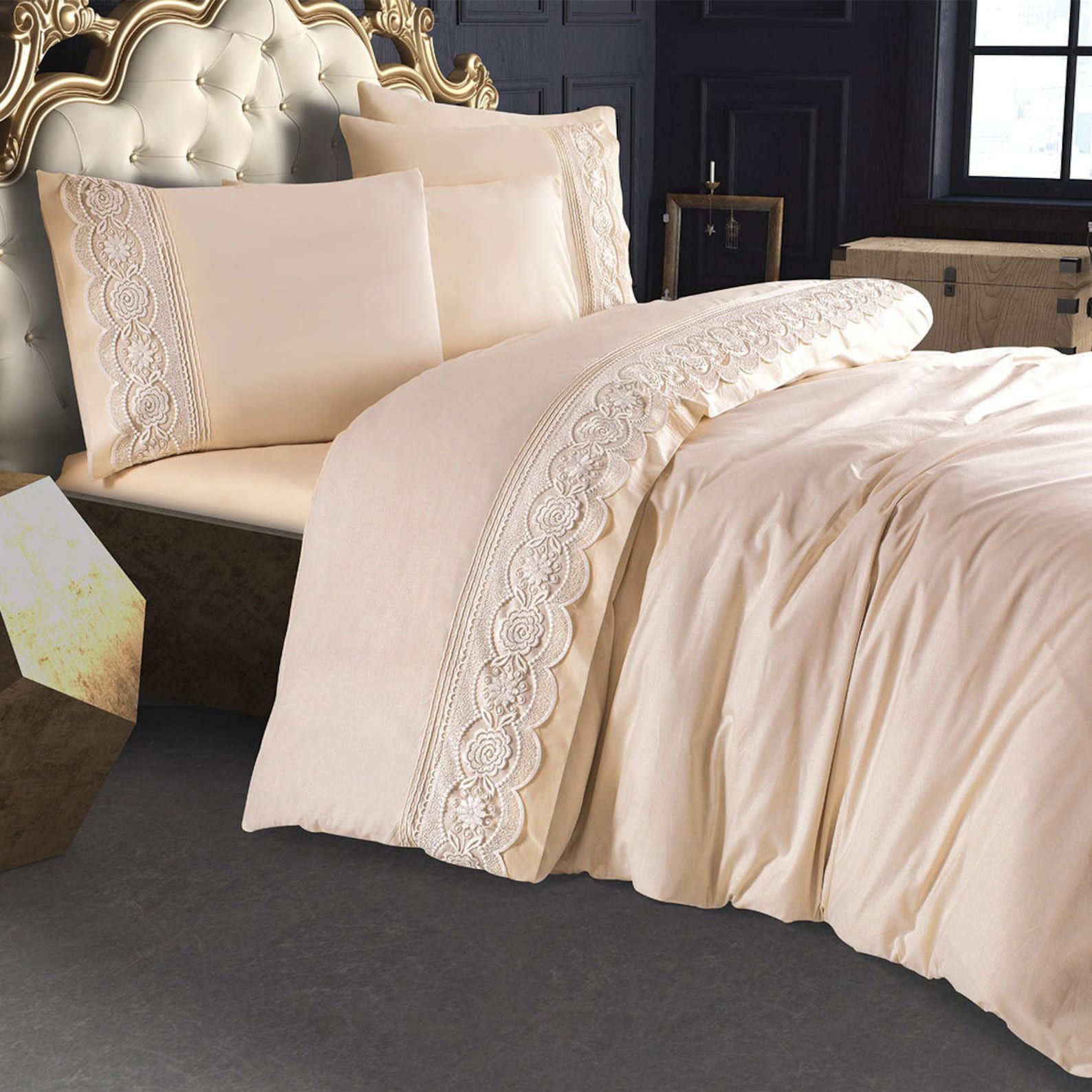 Lux Turkish Bedding Set / ReDLaVi iPeK 6 Pieces Lux Quilt Etsy