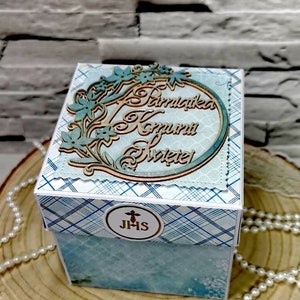 Personalizowany presente na Pierwszą Komunię Świętą dla chłopca
