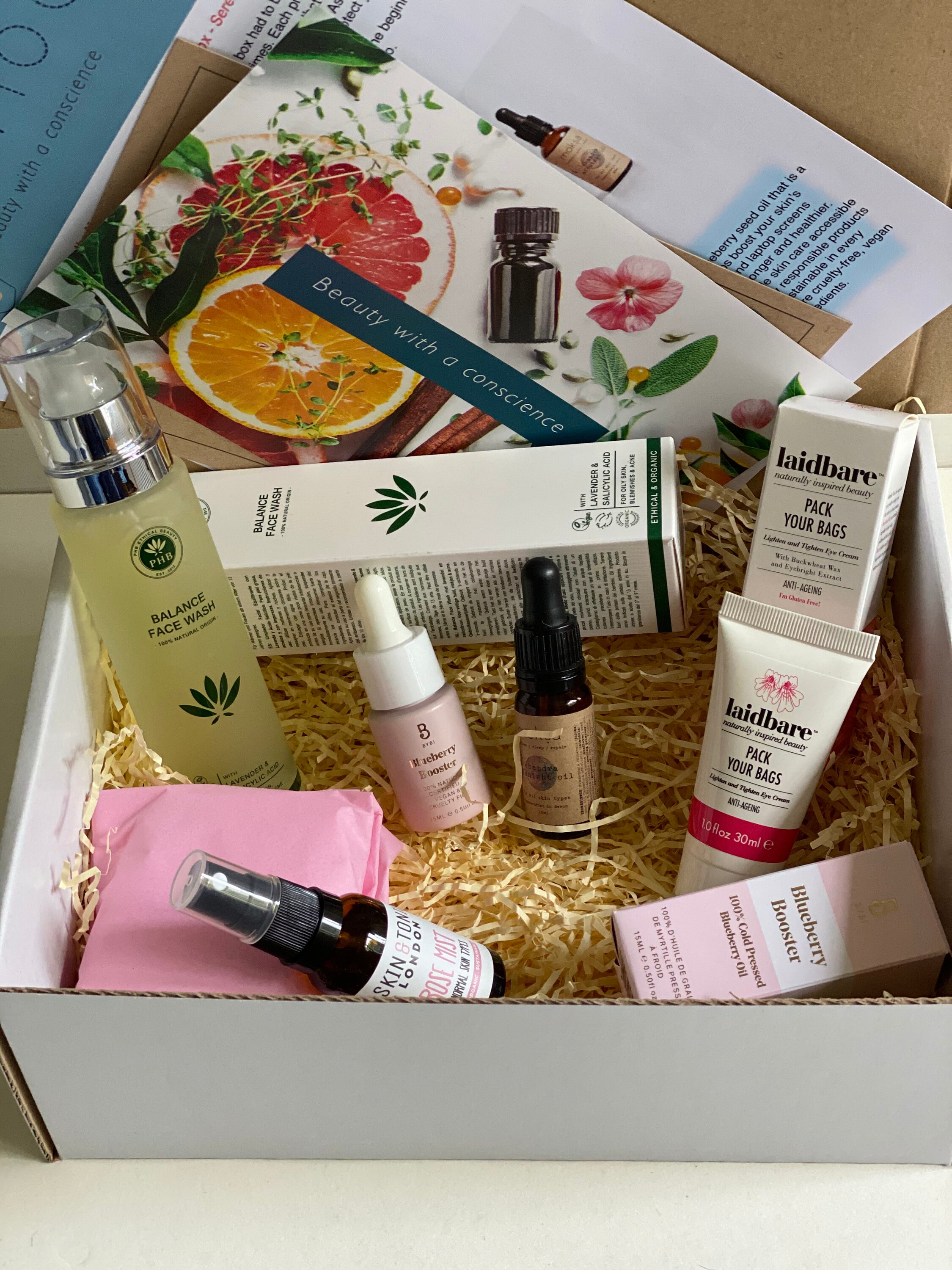 Serenity Themed Natural Beauty Gift Box Etsy