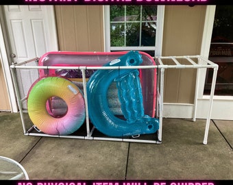 DIY-Pool Accessory Holder and Towel Rack Manual