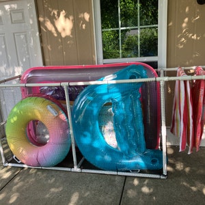 DIY-Pool Accessory Holder and Towel Rack Manual image 5