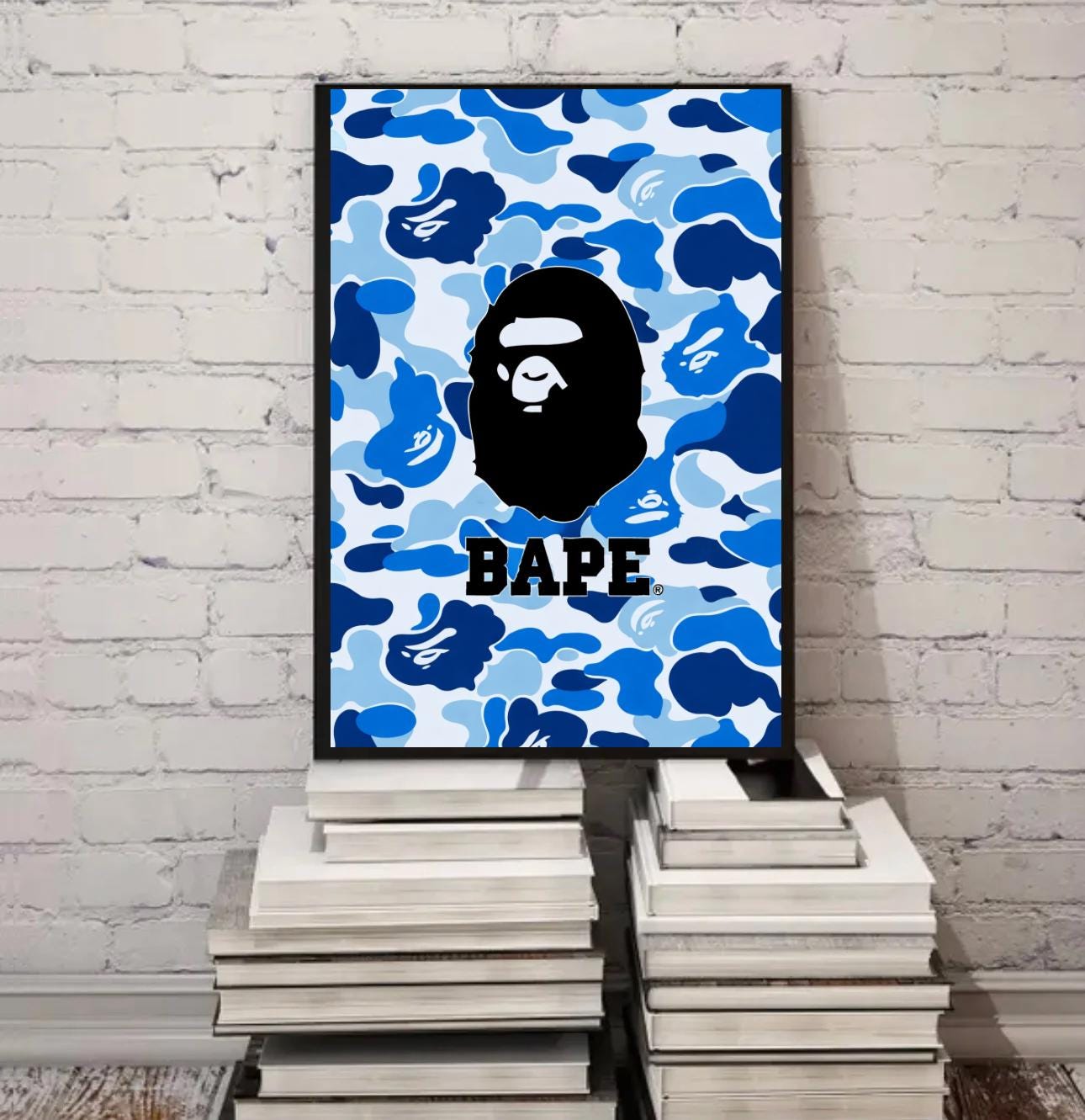 Bape Pattern Blue
