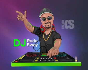 Dj Logo Design Etsy