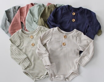 baby girl ribbed onesie