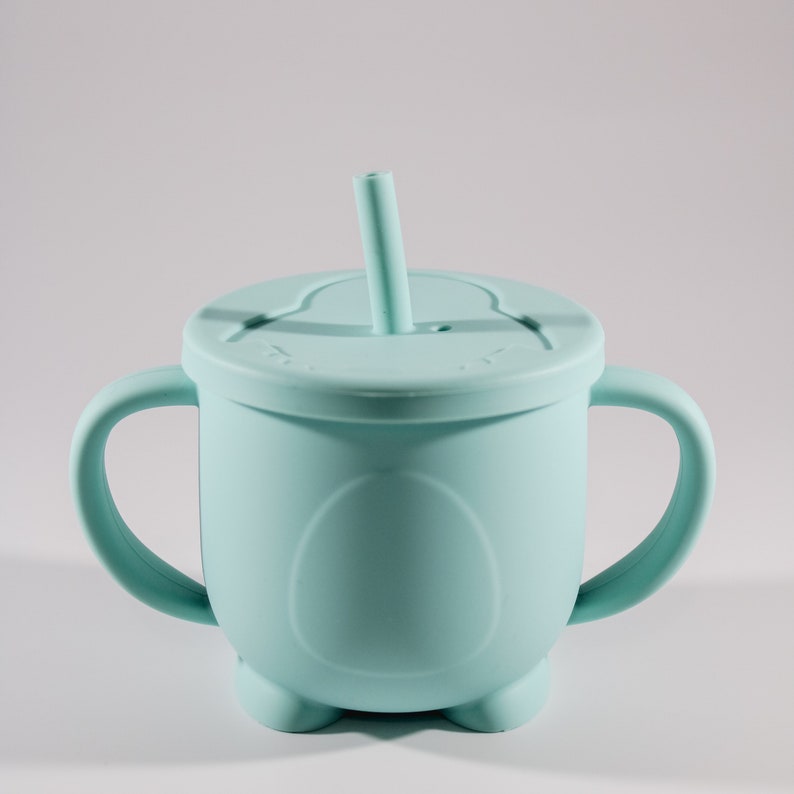 Silicone Straw Cup for Babies & Toddlers Sippy 5 Ounces Etsy