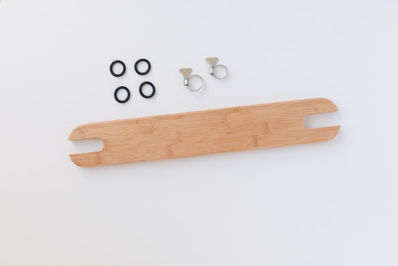 BUNDLE IKEA Antilop Foot Rest & Silicone Placemat Set Wooden Etsy