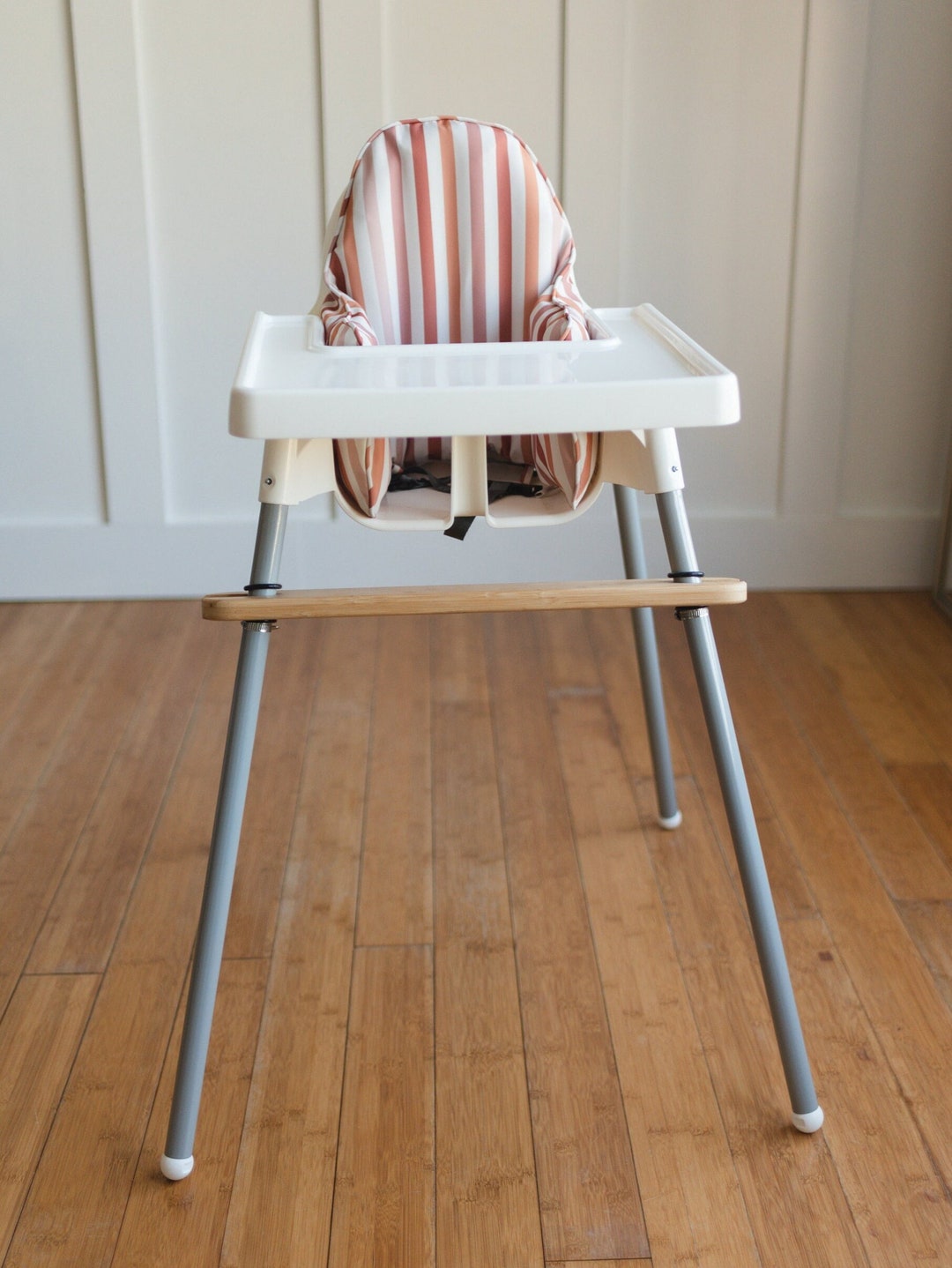 Neutral Boho Stripes Cushion Cover for the IKEA Antilop Highchair