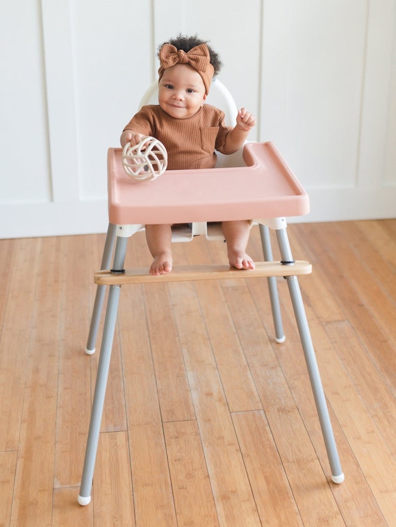 Baby Highchair Foot Rest High Chair Footrest with Rubber Rings