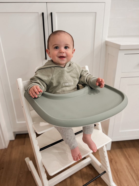 Full Coverage STOKKE Tripp Trapp High Chair Placemat Silicone High Chair  Placemat Tripp Trapp Highchair Placemat Tray Cover -  Denmark