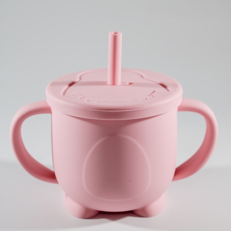 Silicone Straw Cup for Babies & Toddlers Sippy 5 Ounces Etsy