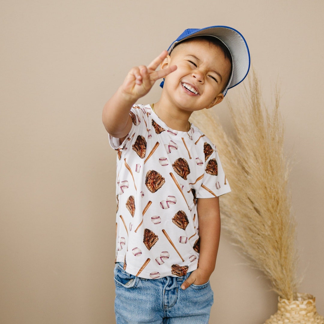 Grand Slam Bamboo Tee Toddler Boy T-shirt Baby Boy Clothes Bamboo
