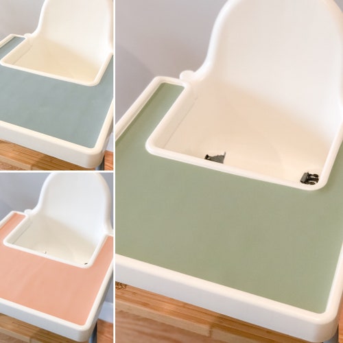 Dusty Rose // IKEA Antilop Highchair Silicone Placemat // High Etsy