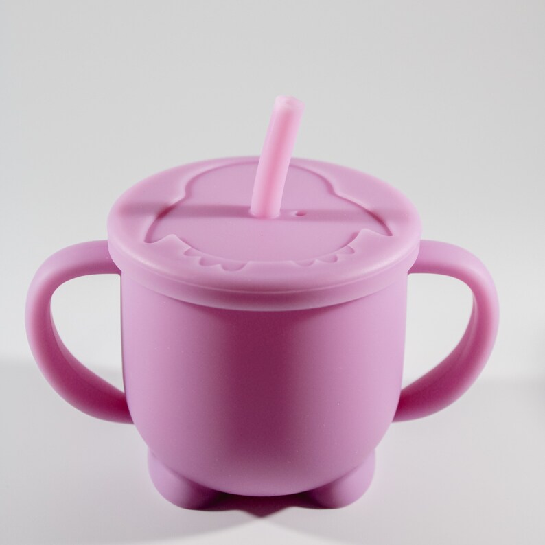 Silicone Straw Cup for Babies & Toddlers Sippy 5 Ounces Etsy