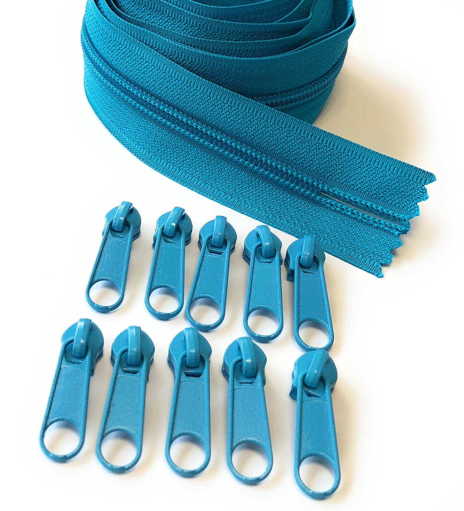 ADS Zipper Continuous Nylon No.5 Zip With 3 or 10 Sliders 5 Etsy UK