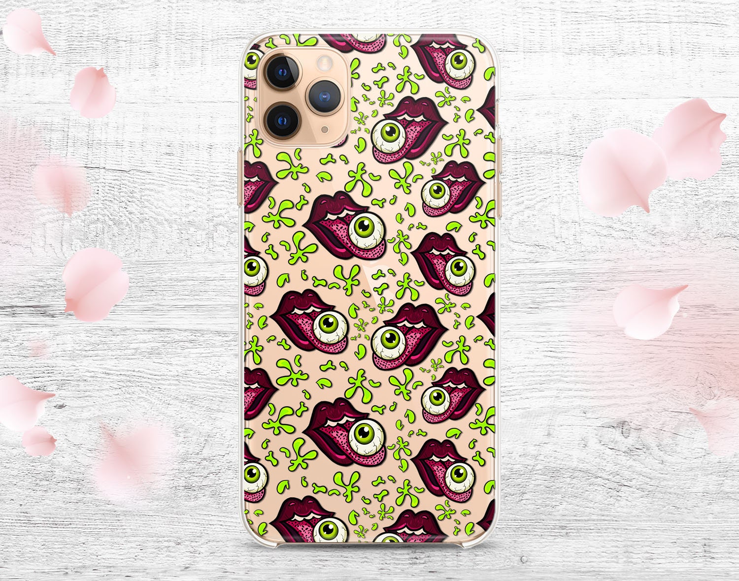 Zombie Lips Halloween Iphone 11 Iphone 8 Plus Cool Iphone Xs Etsy