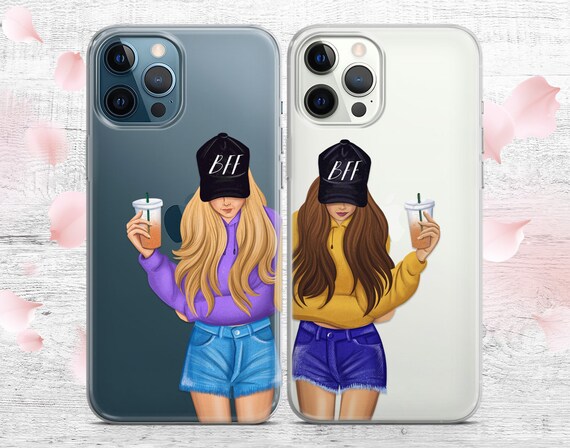 Cool Bff Girls Teen Couple Case 12 Iphone 8 Plus Cover Cell Etsy Australia