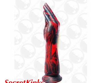 Large fist dildo made of highest grade silicone