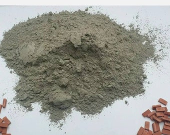 Grey Cement Based Mortar Mix  For Miniature Scale Model Bricks
