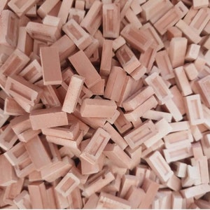 100 1:12th Scale Reclaimed Style Miniature Dolls House War Gaming Model Railway Bricks