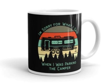 Cadeau drôle de campeur, tasse drôle de campeur, cadeau de camping, tasse de camping, cadeau pour le campeur, tasse de café de campeur, cadeau de camping de RV, tasse de camping de RV