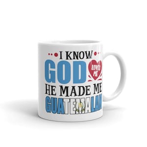 Guatemalan Mug - I&#39;m not perfect but I am Guatemalan and that&#39;s kind of the same thing - Guatemalan Coffee Mug - Taza Chapin