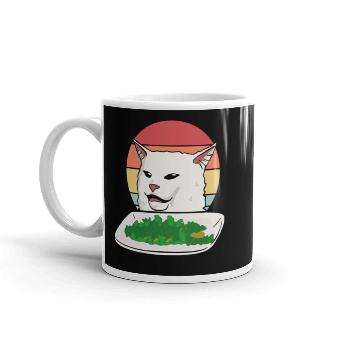 Cat Meme Mug - Funny Cat Mug, Cat Lover Gift, Cat Mother Gift, Gift for ...