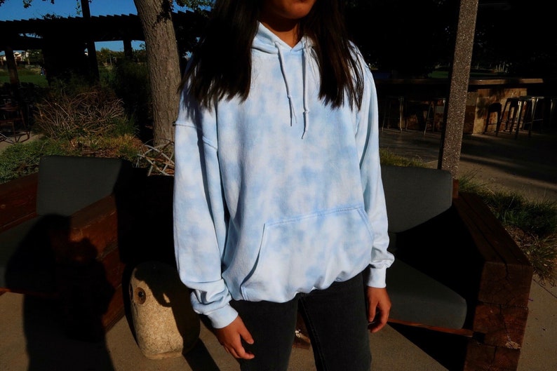 neutral tie dye sweatshirt