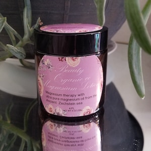 Organic Magnesium Lotion | Organic pain Lotion | ALL NATURAL CREAM