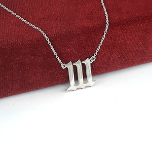Angel Number Necklace In Silver Gold Rose Gold - Angel Number Pendant - Spiritual Jewelry