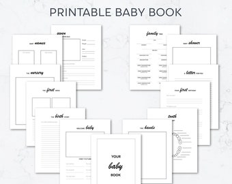 Baby Book Cover Template from i.etsystatic.com