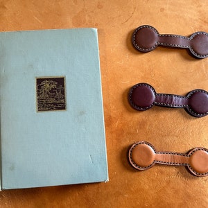 Leather Magnetic Bookmark - Free Personalization