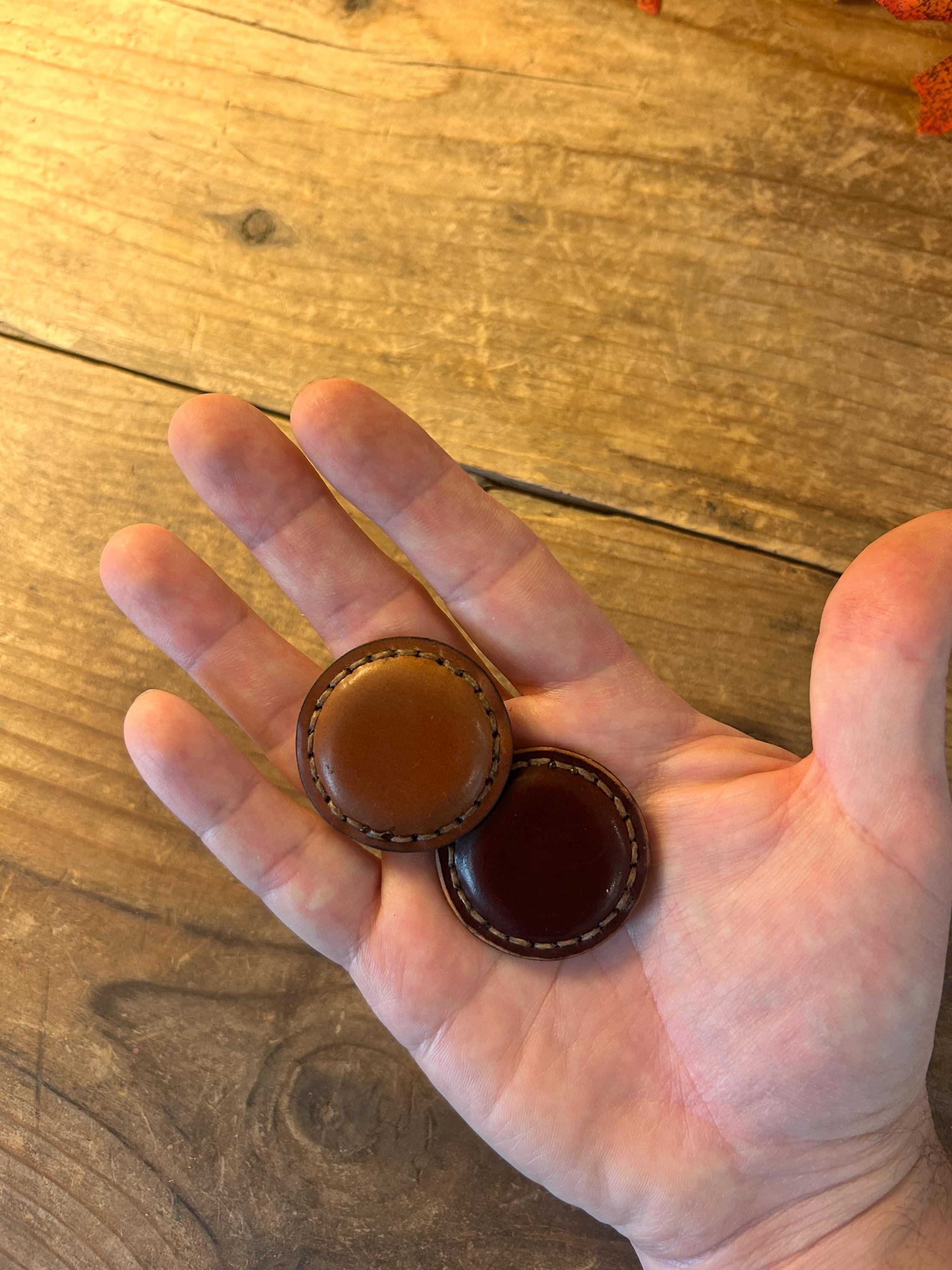 Leather Fidgets and Magnets - Free Monogramming and Personalization