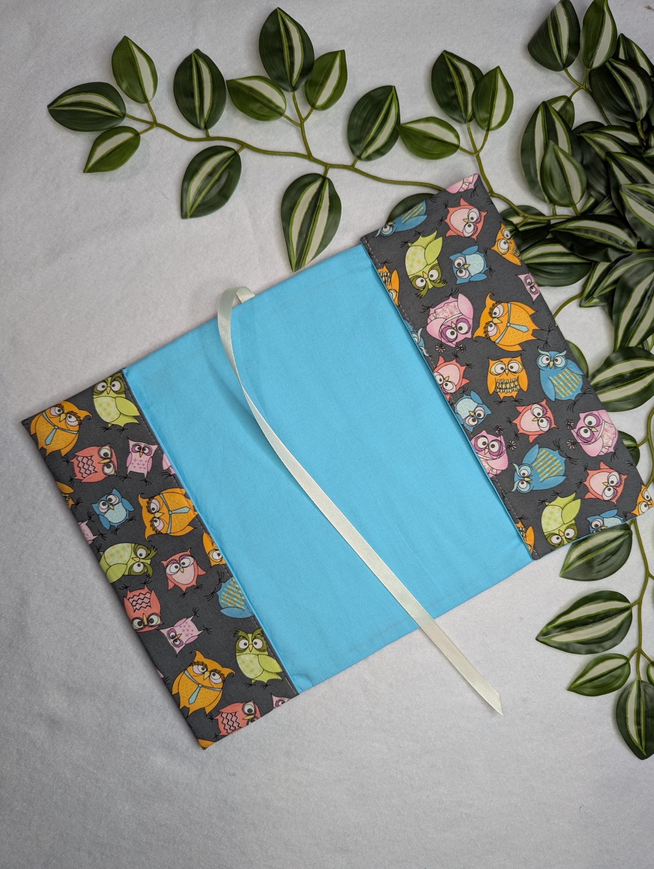 Custom Fabric Book Cover Personalized Hardcover & Paperback Protector ...