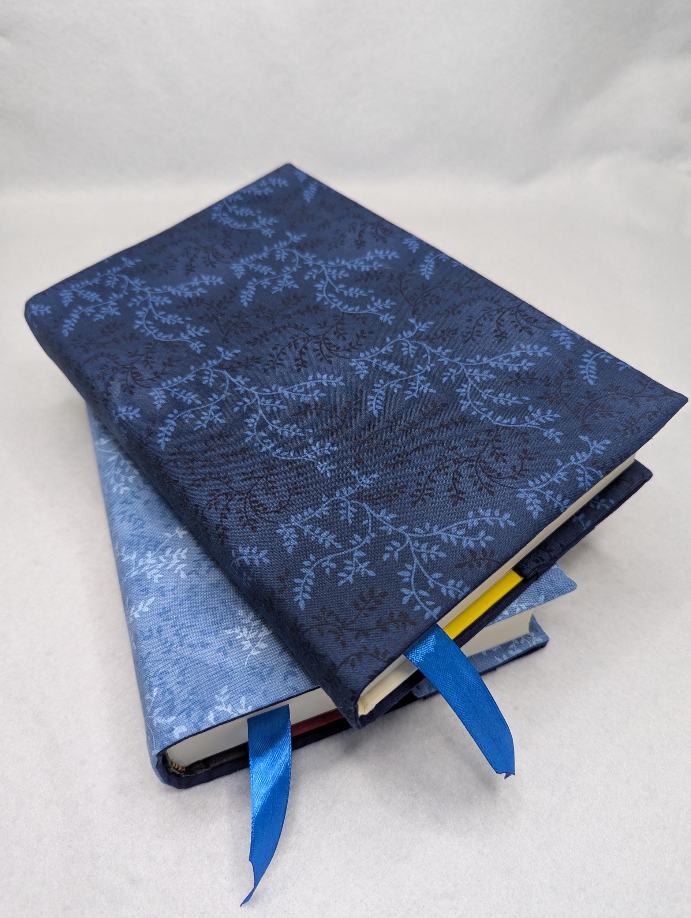 Custom Fabric Book Cover Personalized Hardcover & Paperback Protector ...