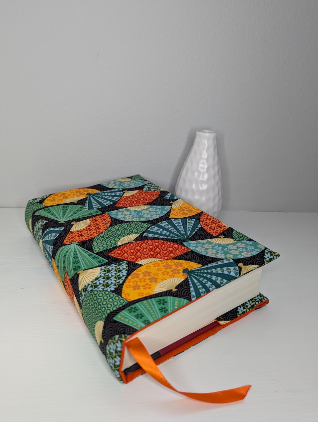 Custom Fabric Book Cover Personalized Hardcover & Paperback Protector ...