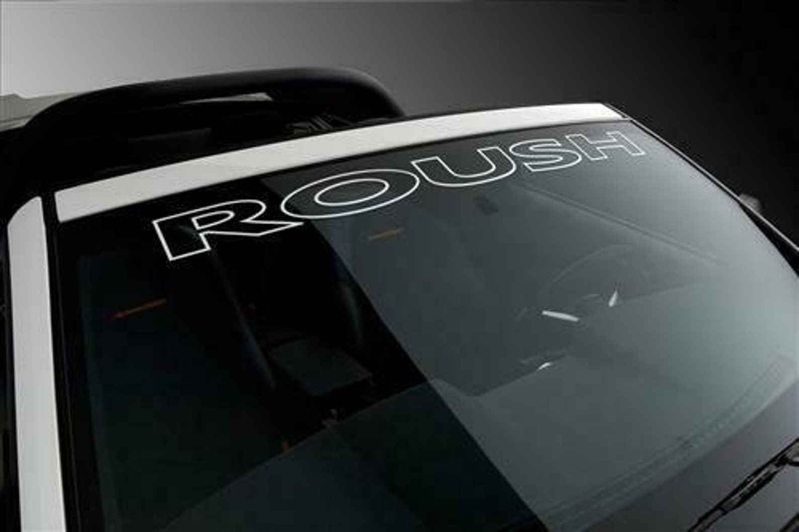Roush Front Windshield Banner Decal Fit for Mustang Vinyl Etsy