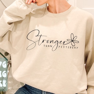 Stronger than yesterday SVG,Strong Woman svg,Girl power svg,Girl boss svg,Mom life svg,Feminist svg