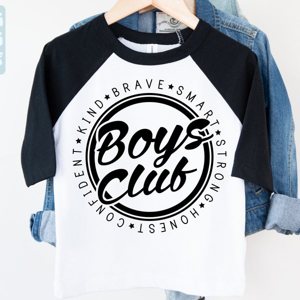 Jungen Club svg, Kleinkind junge svg, Kleinkind svg, Jungen svg für Shirts