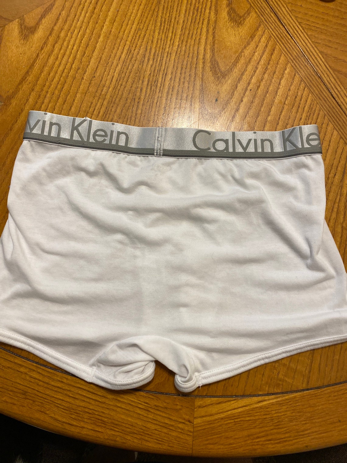 Calvin Klein white cotton stretch boxer brief Etsy