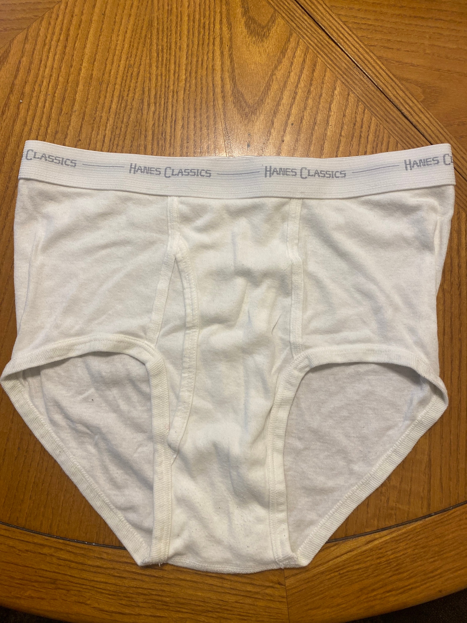 HANES CLASSICS vintage white brief Etsy