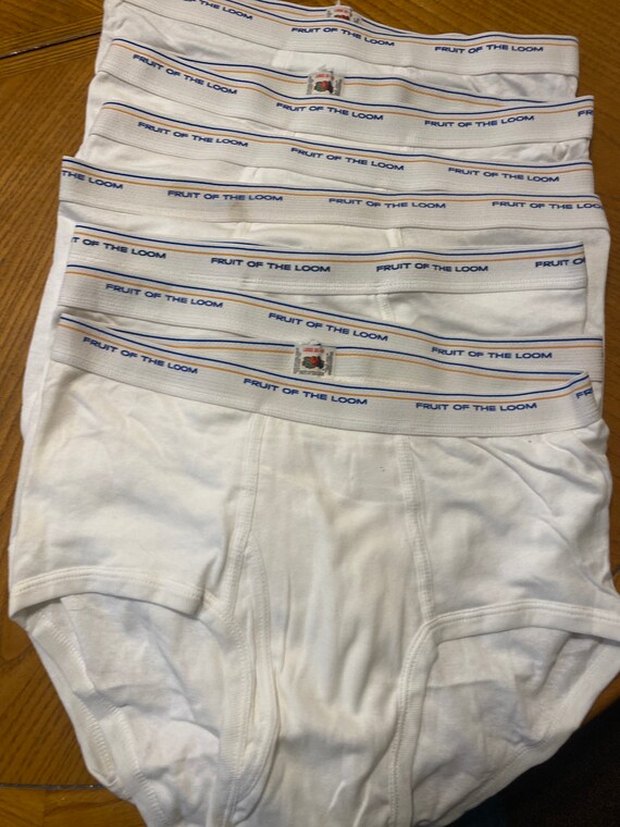 Fruit of the loom vintage seven pak white briefs
