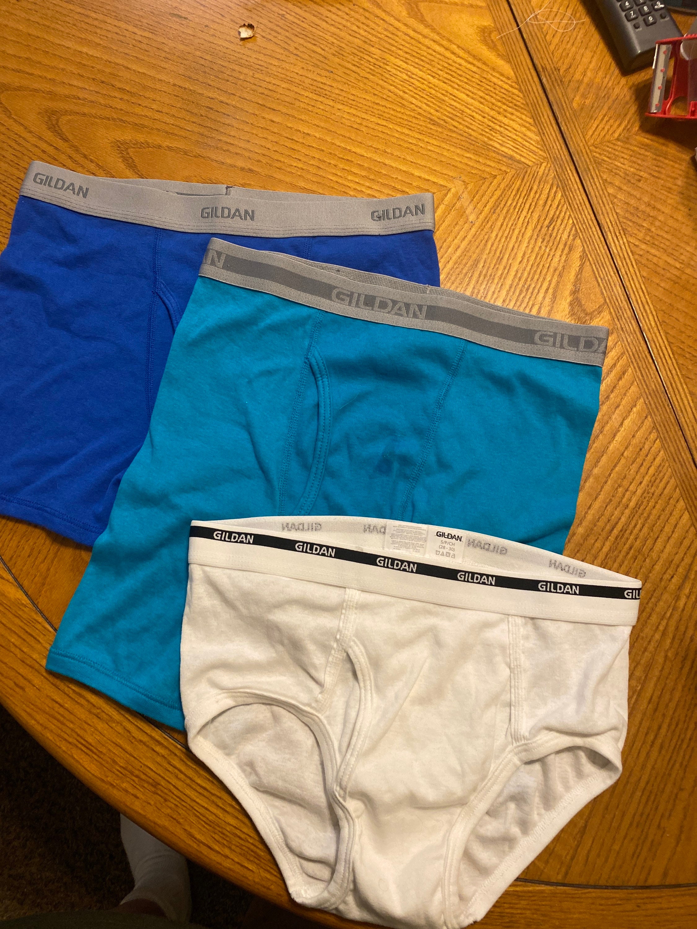GILDAN brand three pak 2 boxer briefs & brief Etsy