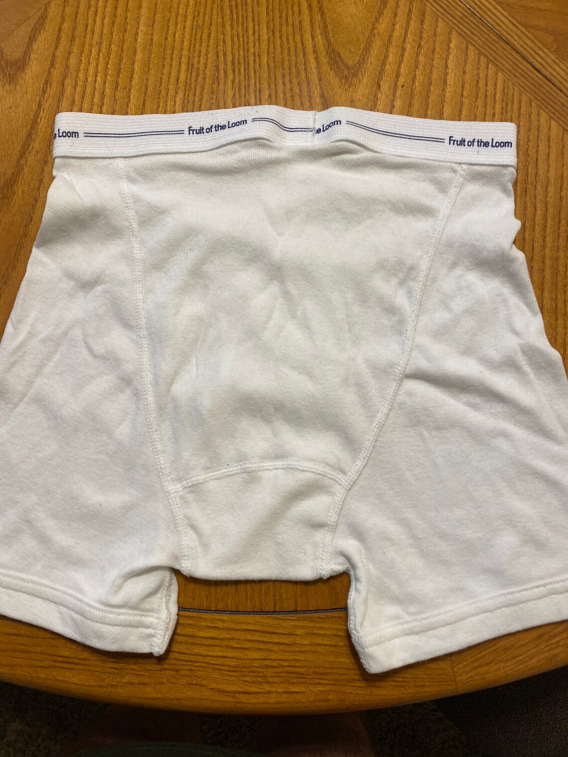Fruit of the loom vintage white boxer brief Etsy