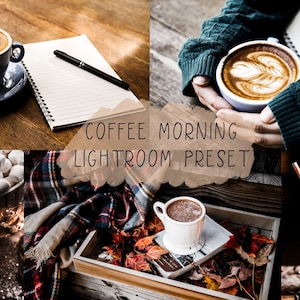 Coffee morning Mobile lightroom preset - travel blogger instagram influencer
